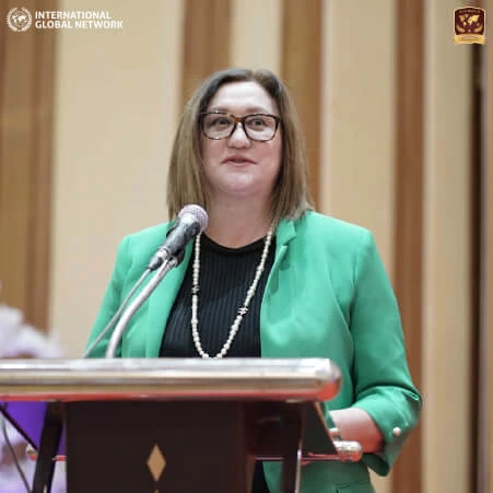 Speakers awmun Ms. Raushan Yesbulatova